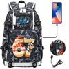 USB Charging Backpack for Teen Students Travel Laptop Daypack 67 Gourmet Style Lightweight Water-Resistant Large Capacity