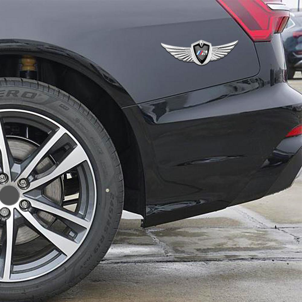 3D kovové křídlo odznak styling auta nálepky na karoserii nálepky auto vnější doplňky pro BMW F30 F10 E90 E34 E53 E61 E62 E93 GT X3 E46