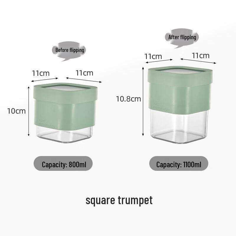 Ru Han Creative Telescopic Food Storage Jar