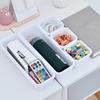 8PCS/SET Large Capacity Drawer Organizer Boxes Plastic Sundries Divider Holder  Bathroom