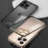 Magnetyczne Etui do iPhone 16 Pro Max 15 14 Plus 13 12 Magsafe Metalowa Sprężyna Odporne na Wstrząsy Stop Aluminium Ochrona Obiektywu Matowe Plecy Zderzaki Telefonu