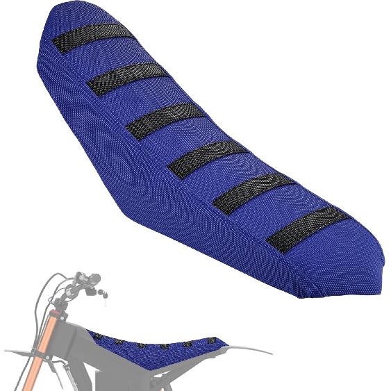 Electric Dirt Bike Seat Cover for Tutti Soleil 01,Black Stripe Non-Slip Motorcycle Cushion Cover for Tuttio Soleil01-Black