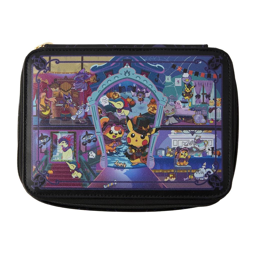 Pokemon Pouch with Mirror Halloween Ghost Chateau 2025 Japan NEW