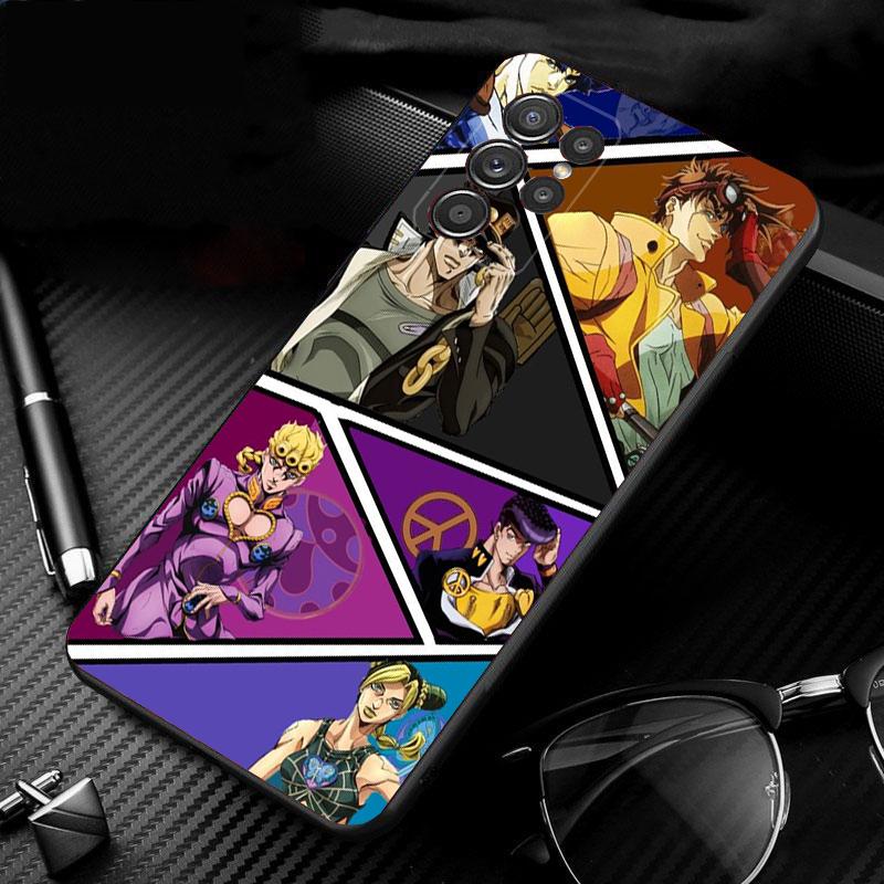 Phone Case For Samsung Galaxy S26 S25 S24 S23 S22 S21 Ultra S24 S23 S22 S21 S25 Plus S24 FE Jojo jolyne and jotaro