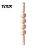 Back Massage Stick Foam Roller 4-Ball Stick, Deep Tissue Muscle Sore Pain Relief Arm Massager, Massager for Leg Belly