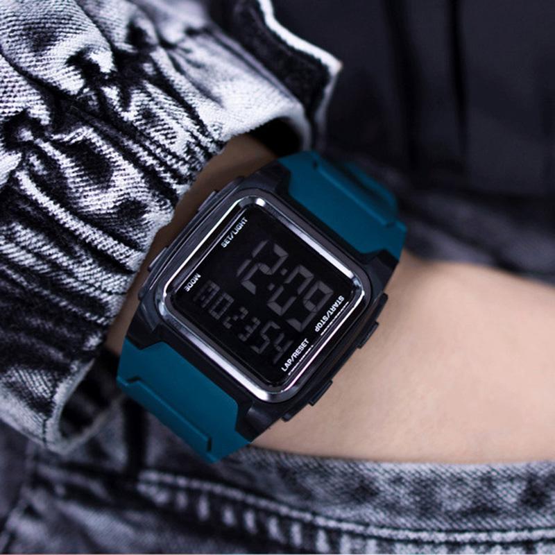 Fashion Men's Sports Watch Waterproof Sport Electronic Watches for man Students Teen Child Multifunction LED Digital Wristwatch