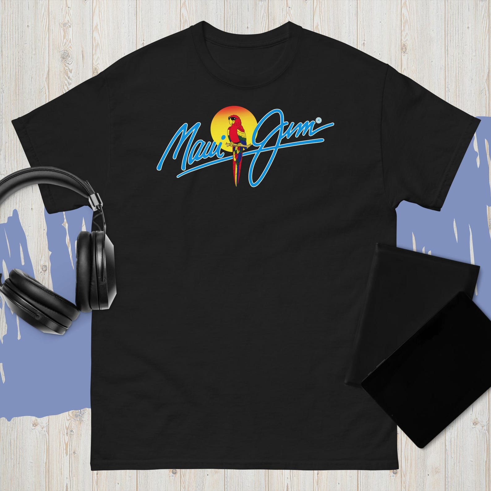New Maui Jim Sunglasses Logo White Tee Usa Size S M L XL 2XL 3XL T-Shirt 4XL