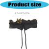 Adjustable Fabric Waistband With Ancient Maple Embroidery Width Belt For Cultural Event Photography Costume