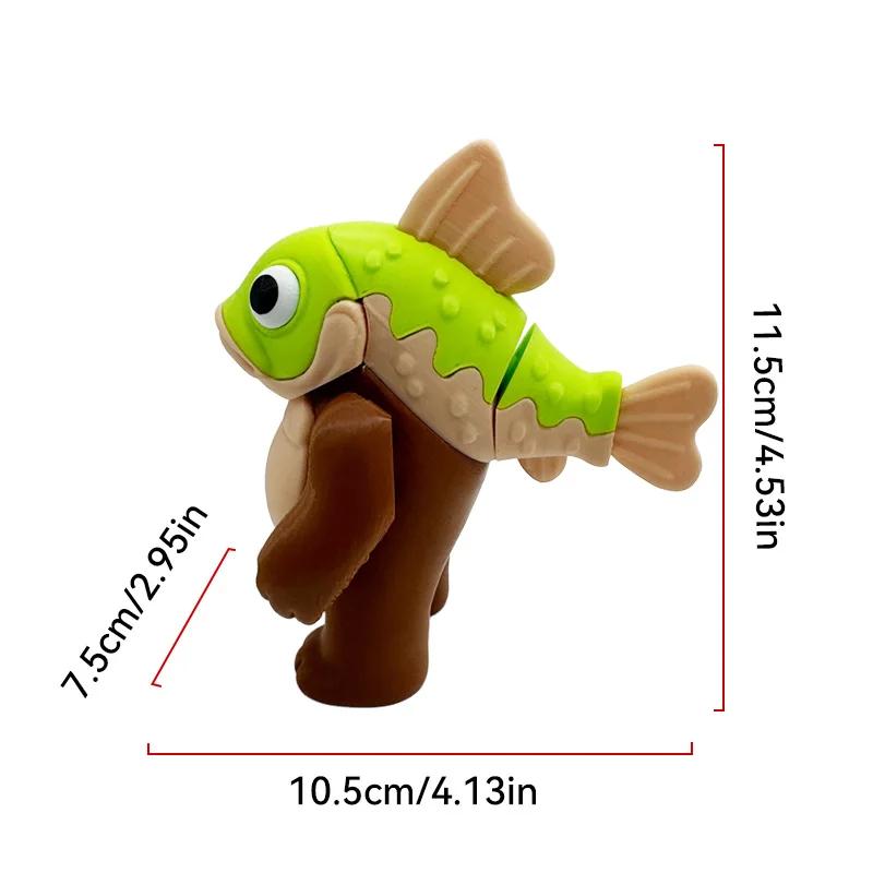 New Italian Brainrot Figurine Funny 3D Printed Matteo Brainrot Spioniro Golubiro Garam Mararam Desk Ornaments Novelty Gifts