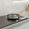 Titanium Zinc Zinc Alloy Hammered Texture Frying Pan Fast Heating Steak Skillet Non-stick Pot  Fried Eggs