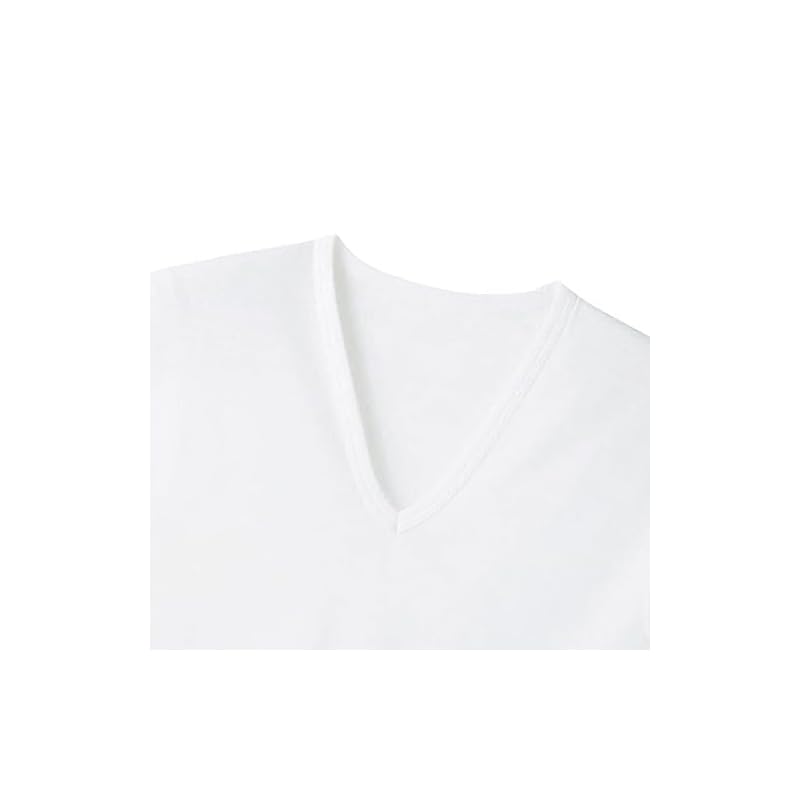 Antibacterial, Odor-resistant, Quick-drying, Ribbed V-neck Sleeveless Undershirt, 2-pack, RC2418C