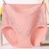Women's High Waist Panties Cotton Breathable Underwear Briefs Ladies Underpants