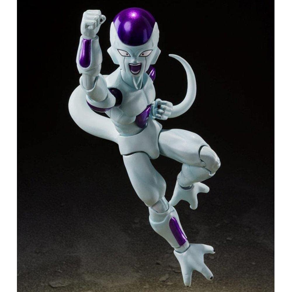 TAMASHII NATIONS S.H.Figuarts Dragon Ball Z Frieza Fourth Form, Approximately 120mm, ABS & PVC, Painted Movable Figure, BAS62977