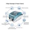 Ezscan GL73R RFID Label Printer CN plug (adapter included)