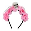 Halloween Headband with Dark and Rose Hair Accessory for Party Costume