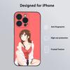 Anime Chizuru M-Mizuhara Phone Case For iPhone 16 15 14 13 Pro Max Plus Mini Frosted Soft Shell Funda Shockproof Cases