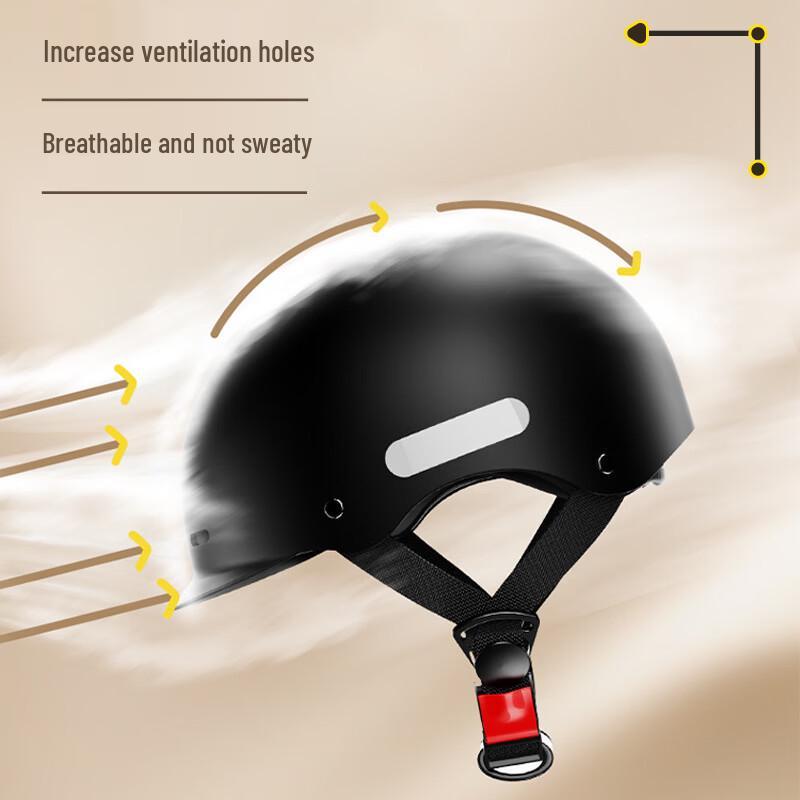 Miling Casco Semisottile Elettrico Unisex
