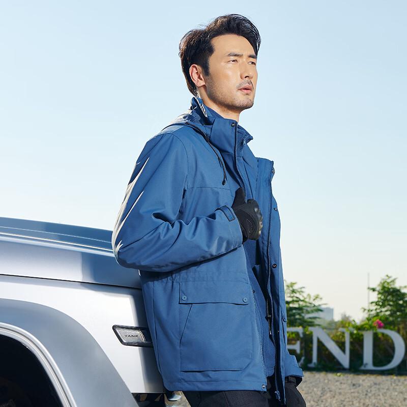 JOHLIN DREAM Outdoor 3-in-1 Fleece Workwear Jacket