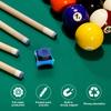 1Pc Square Cue Chalk Holder Portable Magnetic Pool Cue Chalk Holder with 3 Sections Aluminum Alloy Case Snooker for Carrying
