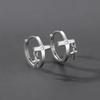 2023 Trendy Men's Double Cross Stud Earrings - American Niche Design