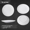 Jieyajie 14-inch Ceramic Serving Plate