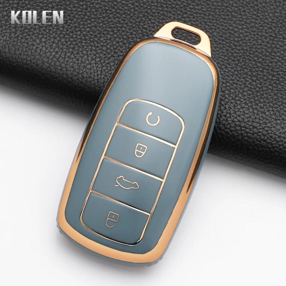 Fashion TPU Car Smart Key Case Cover for Chery Tiggo 8 Pro Tiggo 8plus New 5 Plus 7pro Chery Tiggo 7 Pro Max Omoda 5 C5 Keychain