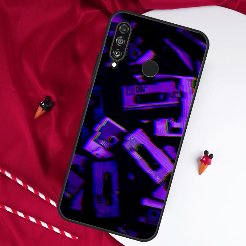 Vaporwave Aesthetic Trippy For Huawei Nova 5T 9 10 SE 7i 8i 11i 12i Y73 Y90 Y70 Y72 Y61 Y91 Y60 P20 P40 P30 Lite Case