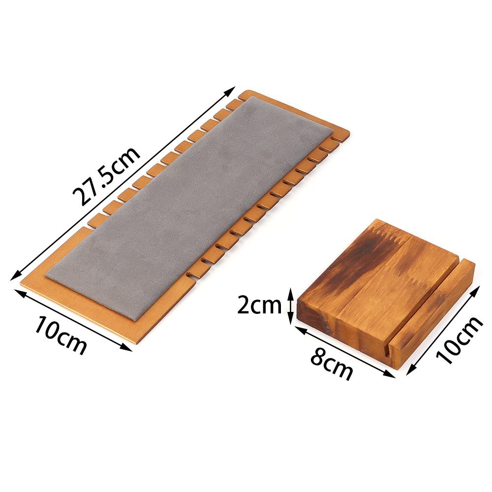 1pc Pine Wood Jewelry Display Stand Wooden Vertical Necklace Show Rack For Jewelry Display Prop Bracelet Necklace Storage Holder