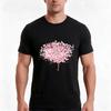 Cherry Blossom Pink Tree (Sakura Cherry Blossom Tree) Tshirt Summer Casual Cotton Tee Oversized Streetwear Tops 100 Cotton