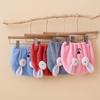 Customized Cute Cartoon Girl Hair Drying Cap - Coral Fleece Absorbent Towel Wrap