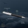 PARKER Parker Ballpoint Pen Sonnet Legacy of Flight CT Special Edition Medium Oil-based Gift Boxe...