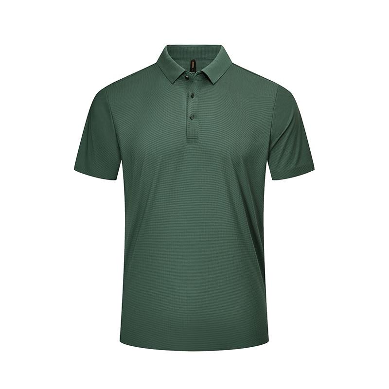 Befiso Men's Solid Nylon Polo Shirt