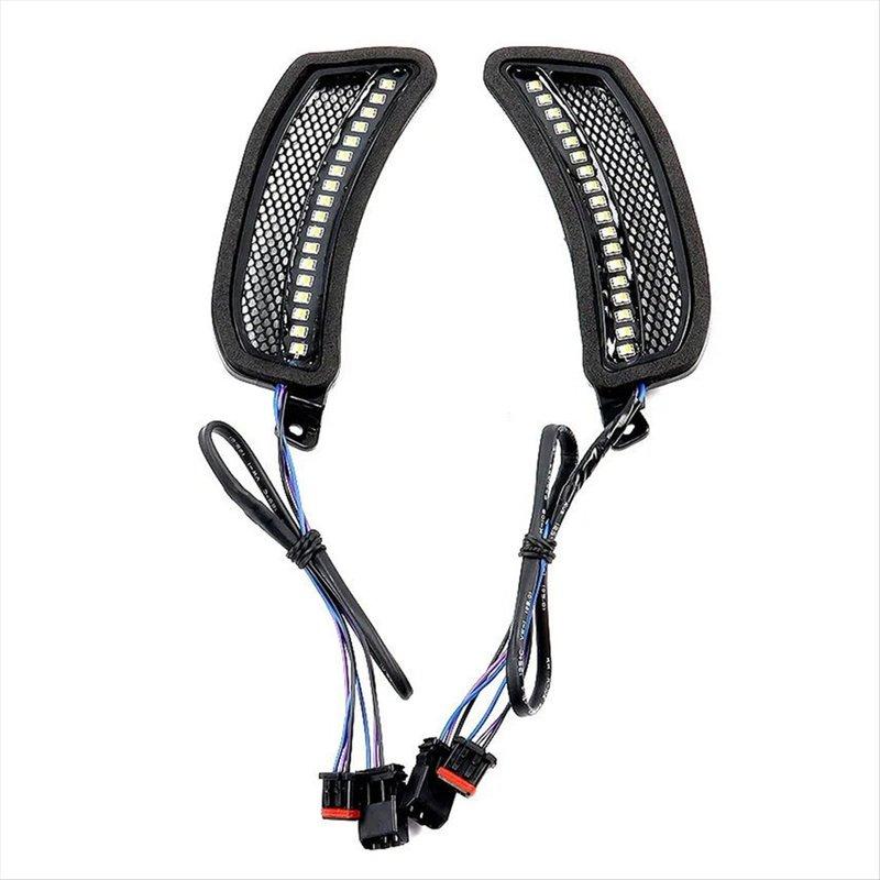 DTC2 Motorcycle Accessory LED Fairing Vent Lights for Harley Softail Low Rider ST FXLRST Low Rider El Diablo FXRST -2024