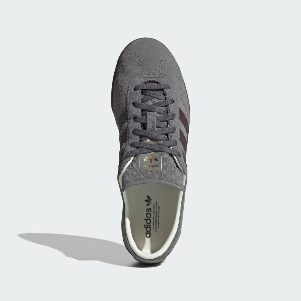 KI0016 Adidas Gazelle Lo Pro Grey Five Night Red (emmi Exclusive) (Women's)
