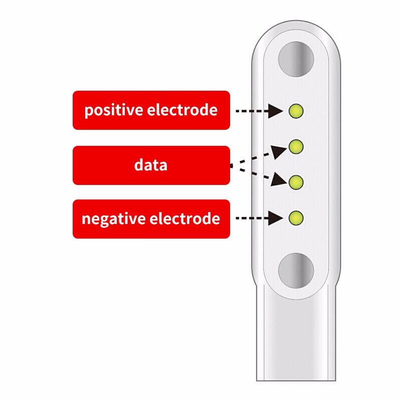 2 Pins 4Pins Smartwatch Dock Magnetic Charger Adapter Usb Charging Cable Cord For Smart Watch Power Charge Wire Accessories