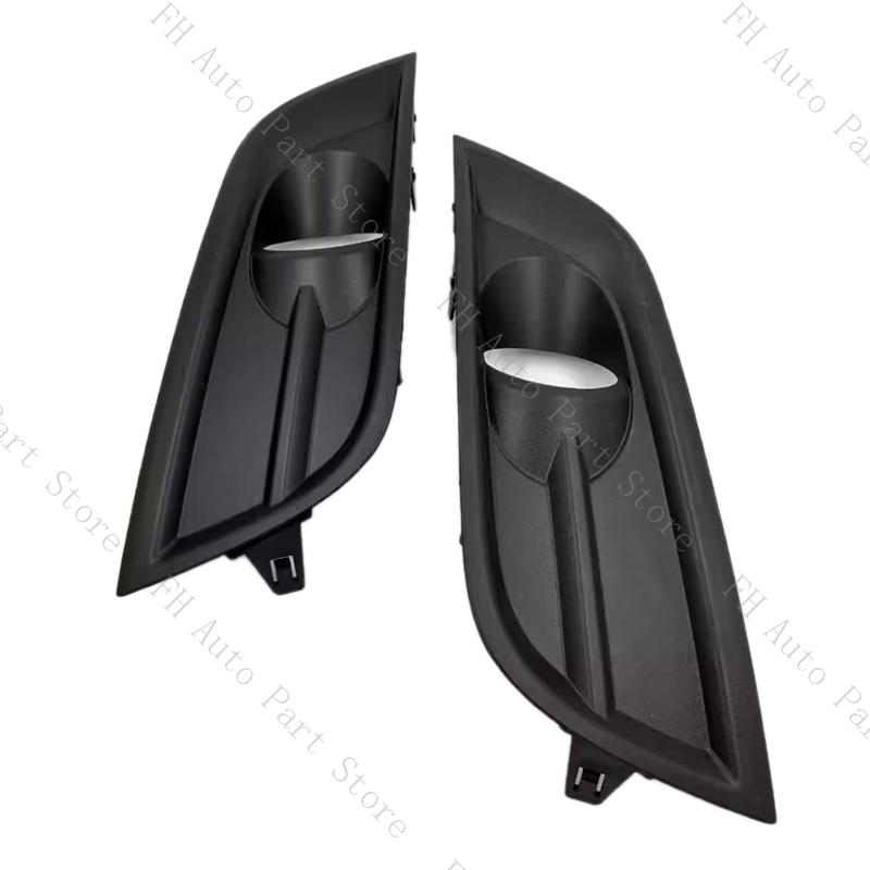 Car Front Bumper Fog Lamp Foglight Trim Cover Frame Bezel Cap Hood Lid Chrome For Renault Koleos 2017 2018