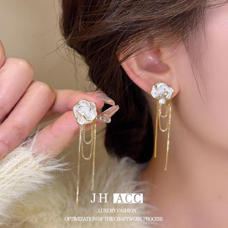 

Модные висячие серьги для женских украшений