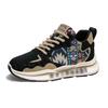 New casual shoes, simple platform men's shoes, soft soles, comfortable and breathable running sports dad shoes