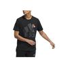 Adidas Mh Bp3 Tee with Alphabetic Logo Print, Round Neck, Short Sleeve Men Tops Black HN9043