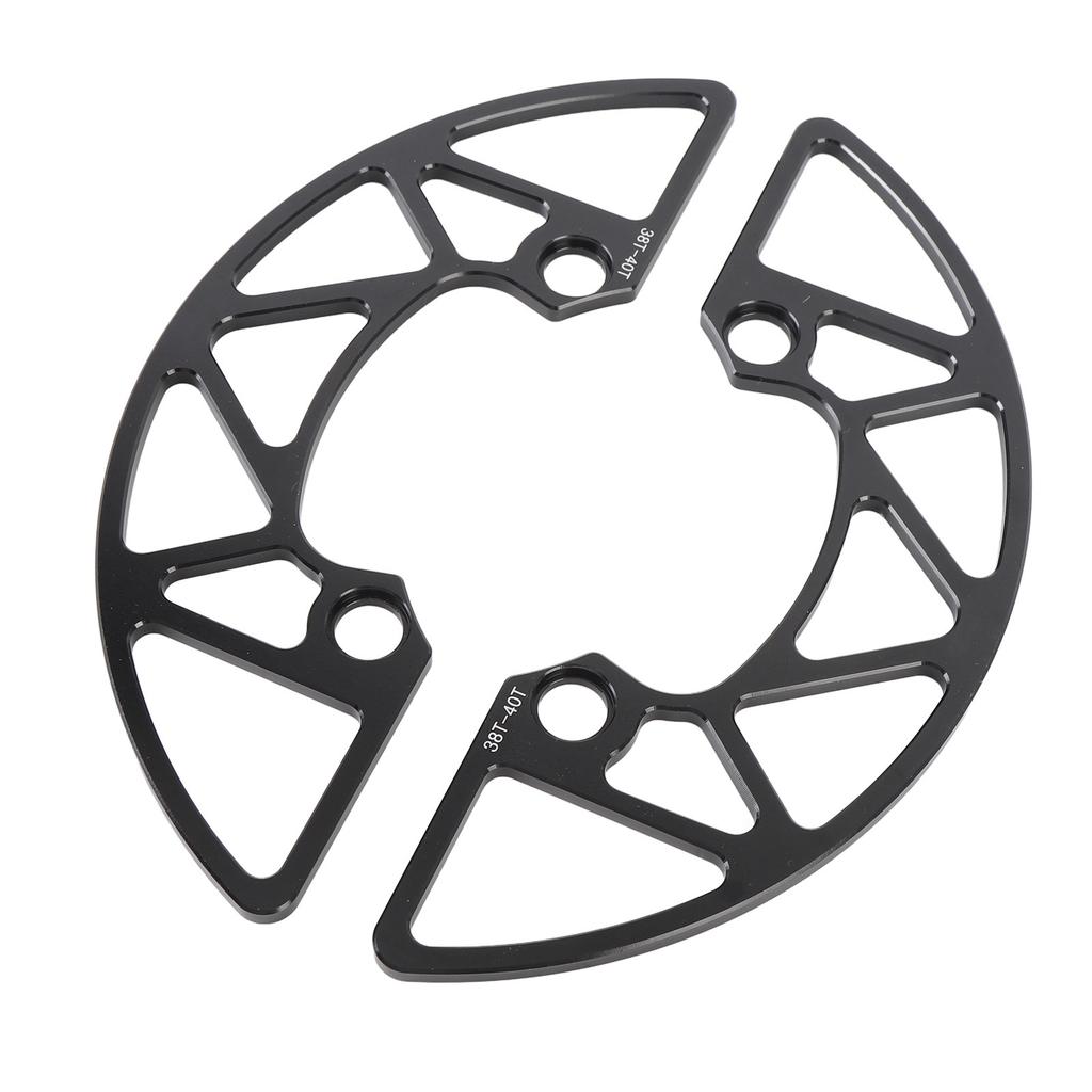 Cycle Chainring Guard Aluminum Alloy 104BCD Cycle Sprocket  or for 38 to 40T   Negative Teeth Mountain Cycle Single Disc Sprocket