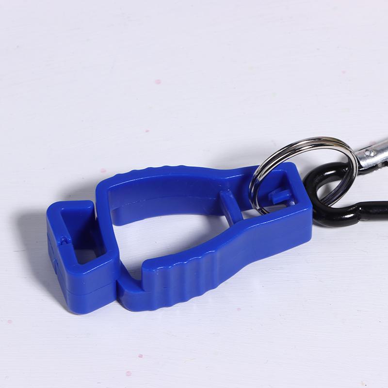 Multifunctional Fastener Hook Plastic Safety Work Gloves Clamp Belt Holder For Hanging Gloves Masks Towels And Sports Kettles