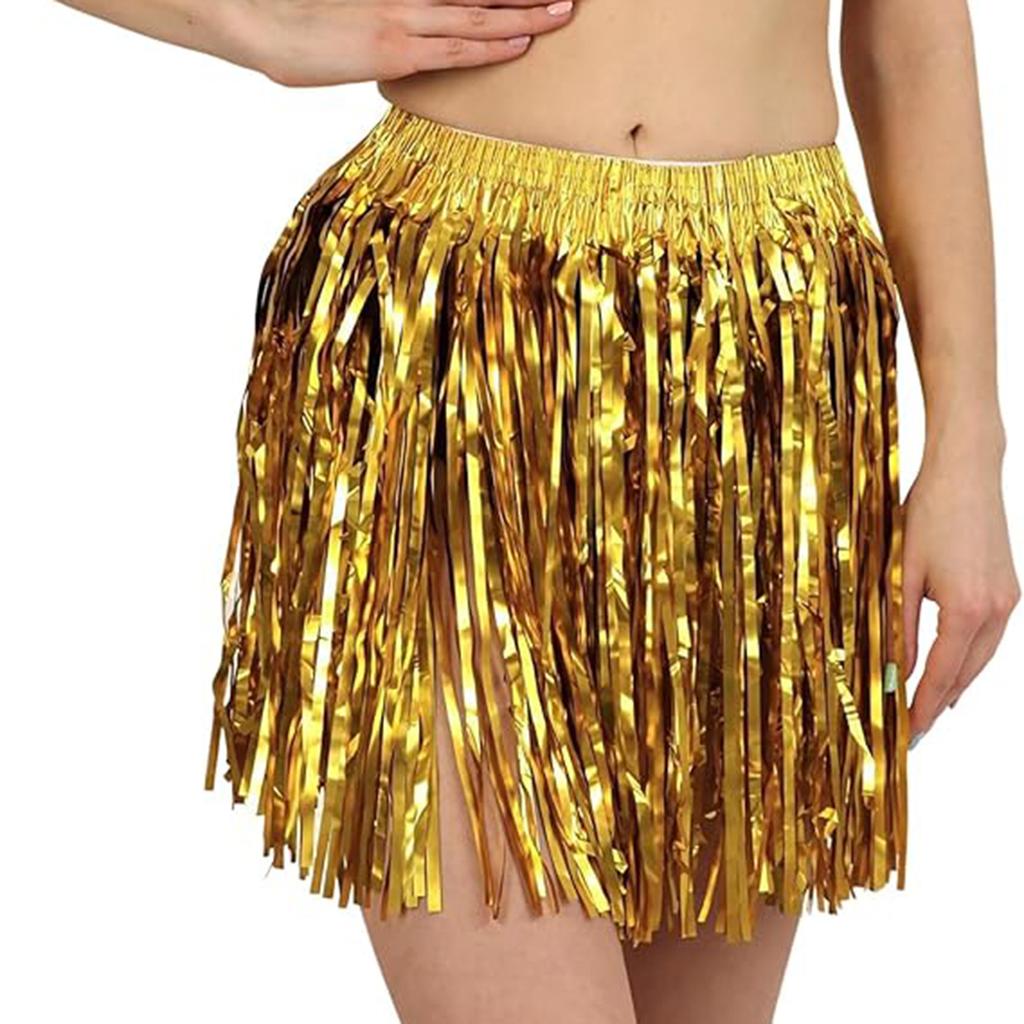 Halloween Carnival Dance Show Rainbow Grass Dress Up Hawaii Beach Ball Party Decoration