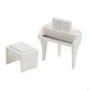 Dollhouse Piano Dolls House Furniture Ornament Home Decor Scenery Supplies Keyboard Toy Mini Upright