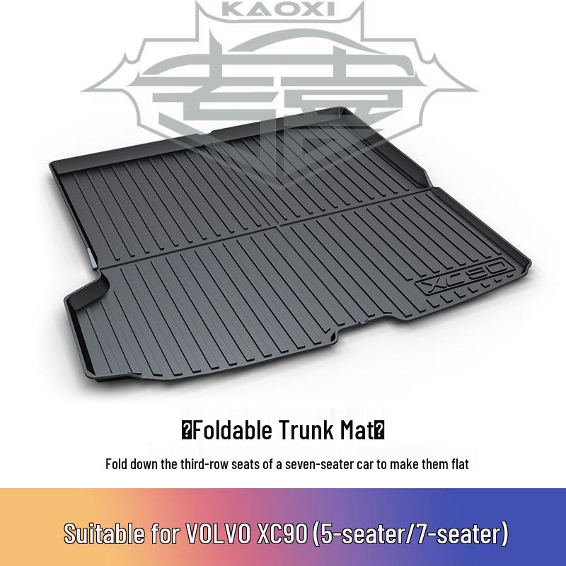 Foldable TPE Trunk Mat for Volvo XC60/XC90/XC40/V90/S90/EX30