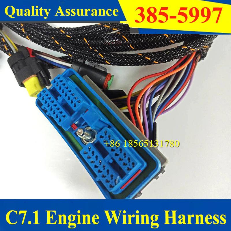 High Quality 385-5997 New Engine wiring Harness C7.1 3855997 for Caterpillar Excavator Wire Harness 320D 323D2 236D2 330D2