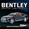 1/24 Bentley Continental GT Model Car, Alloy Diecast Collectible Pull Back Car Toy with Door Can Be Opened for Boys Girls Gift