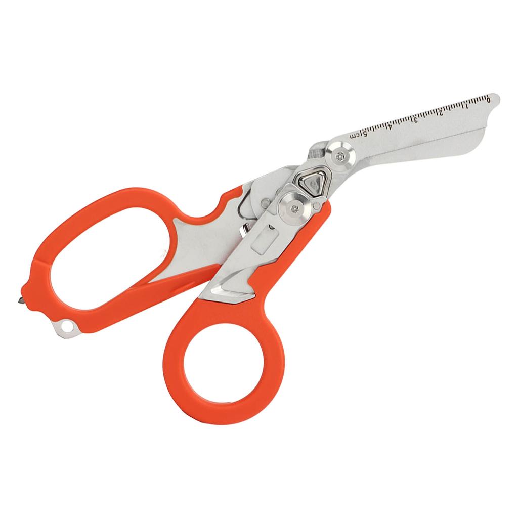 Emergency Response Shear Stainless Steel Foldable Multifunctional Scissors Pliers for Outdoor