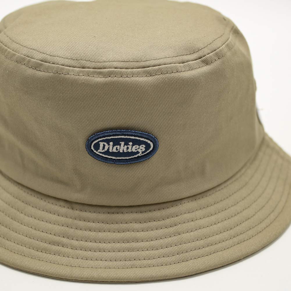 Dickies Twill Bucket Hat for Men and Women, CALIF KATAKANA Street Style (California Beige)
