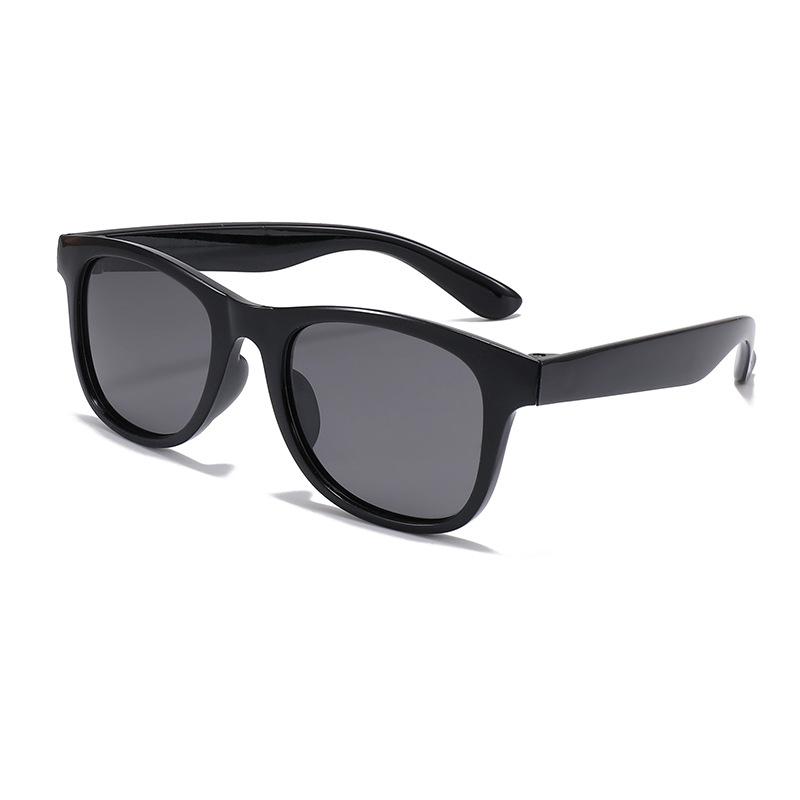 

Childrens Square Frame Polarized Sunglasses Uv Summer Protection Outdoor чёрный