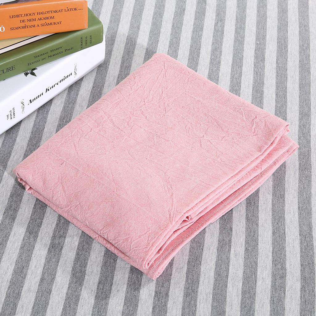 Beauty Salon Massage SPA Couch Cover Soft Cotton Bed Cover With Face Breath Hole Light Blue